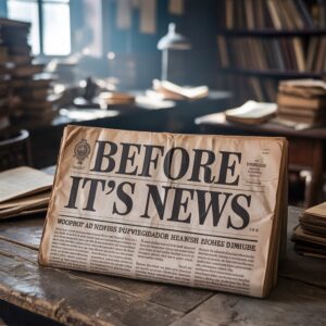 before it's news