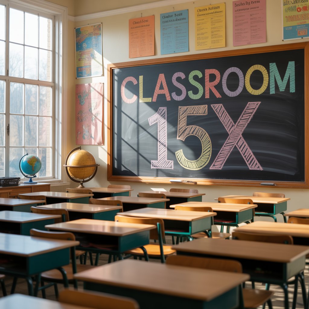 classroom 15x